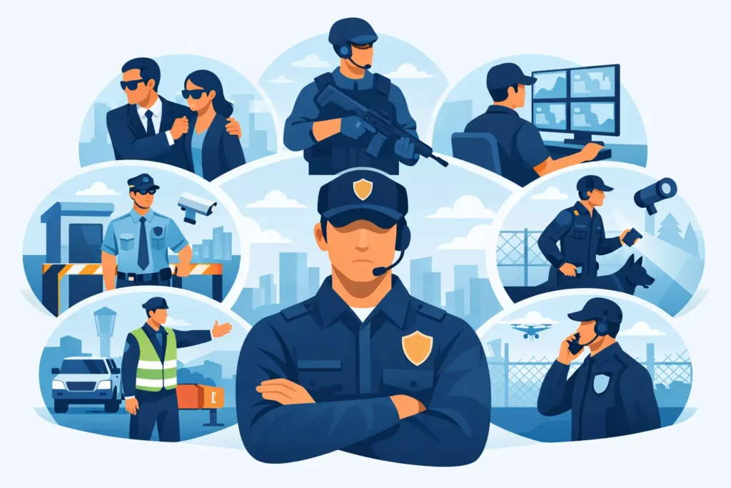 8 Types of Security Guard Services